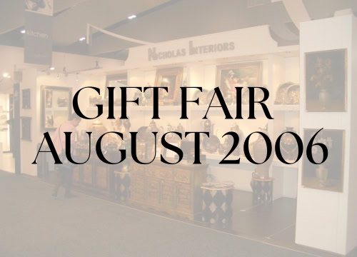 Reed Gift Fair Melbourne August 2006