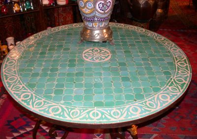 Mosaic Engraved Aqua